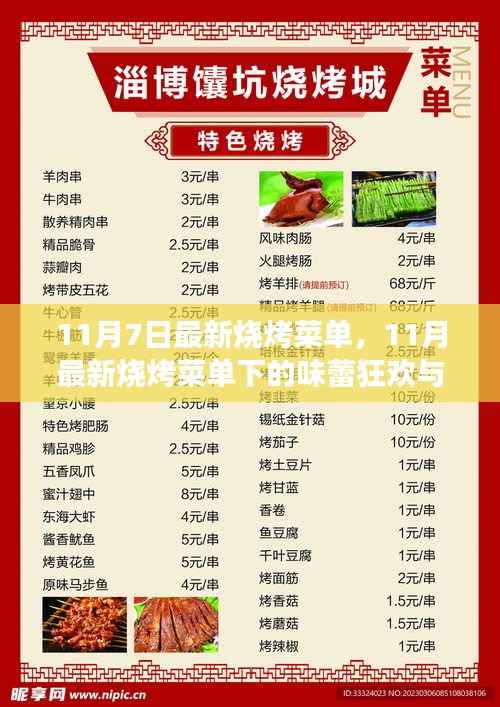 11月最新烧烤菜单,味蕾狂欢与营养健康的完美结合