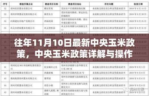 中央玉米政策详解与操作指南,以最新政策为例,探讨玉米市场趋势与操作策略