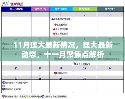 11月理大最新动态与聚焦点解析