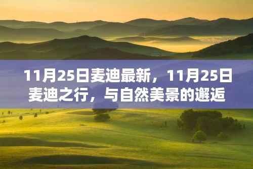 11月25日麦迪之行,与自然美景的邂逅,探寻内心平和之旅