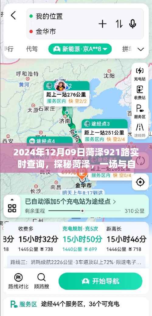探秘菏泽自然美景,菏泽921路公交车实时查询与浪漫邂逅之旅(2024年12月09日)