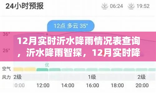 沂水降雨实时追踪,科技新视界下的降雨智探与查询服务