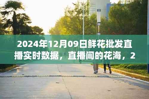 鲜花批发直播背后的故事,直播间的花海与温馨的实时数据
