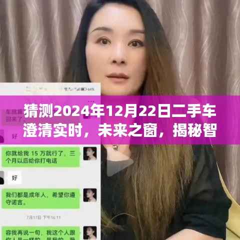 揭秘智能二手车市场预测系统,未来之窗下的二手车市场实时澄清与趋势预测(2024年)