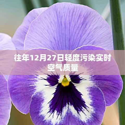 往年12月27日轻度污染空气质量实时监测