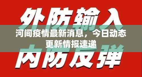 河间疫情最新消息,今日动态更新情报速递